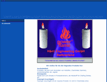 Tablet Screenshot of powerflame.swisswebs.ch